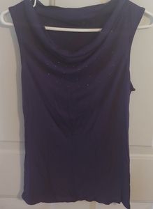 Purple Blouse Sparkle Detail